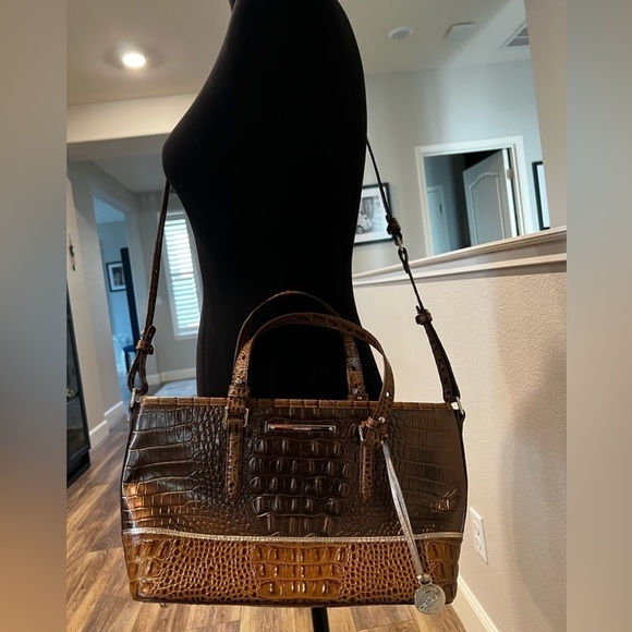 Brahmin MINI ASHER SATCHEL - NEW - SOLD OUT - Copper tones - AUTHENTIC - Picture 3 of 10